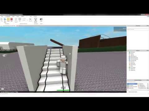 Roblox Tutorial Building Basic Stairs Tips Commentary Hd Best 2015 Youtube - air stairs roblox