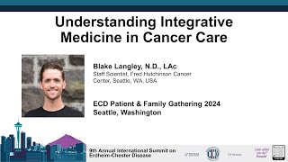 2024 - PFG - Understanding Integrative Medicine in Cancer Care - Blake Langley Dr Wesley Blake Vanderlan