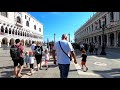 Venice walking tour from Calle Larga 22 Marzo, Piazza San Marco to  Pietà. 30 August 2021