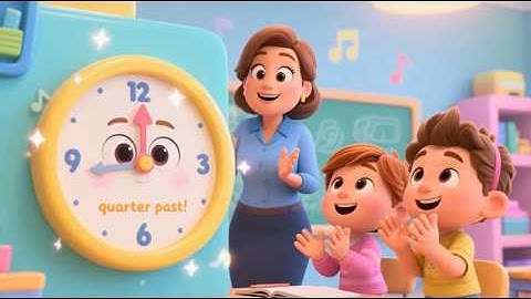 Tick-Tock Time Magic! | Learn to Tell Time with Fun Clock Song ⏰🎶