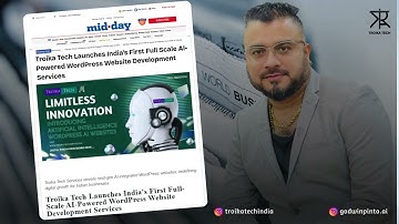 Troika Tech Launches India’s First AI-Powered AI Website – Built in Just 4 Hours | AI Agent | Leads