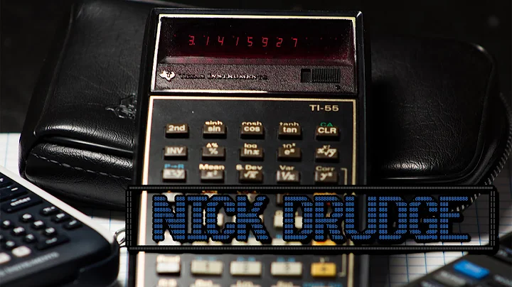 TI-55 Calculator Battery Replacement