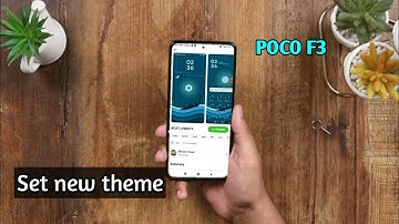 How to set the theme in poco f3 and redmi k40 pro theme lagayen 2021