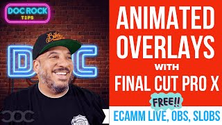 Easy Animated Overlays For Your Streams With Fcp X For Free Ecamm Live, Obs, Slobs