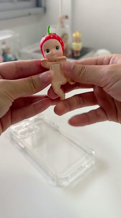 Sonny Angel Hippers Phonecase 🍓🤍 | Blind box unboxing #sonnyangel #unboxing #blindbox