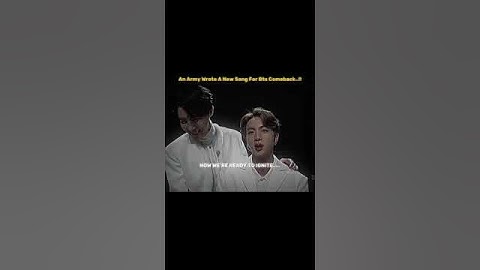 An army wrote a song for BTS comeback..!!🙌🏻 #shorts #bts @Mafiarmy0_0