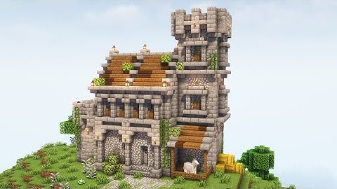 Minecraft | How to Build an Easy and Small Castle | Minecraft Tutorial