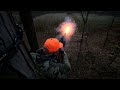 Indiana late muzzleloader whitetail hunting on project 17  the management advantage