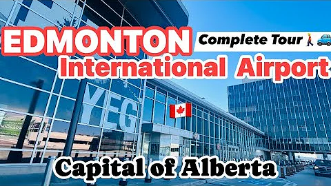 Edmonton International Airport YEG | Complete tour of Arrival & Departure | Edmonton, Alberta,Canada