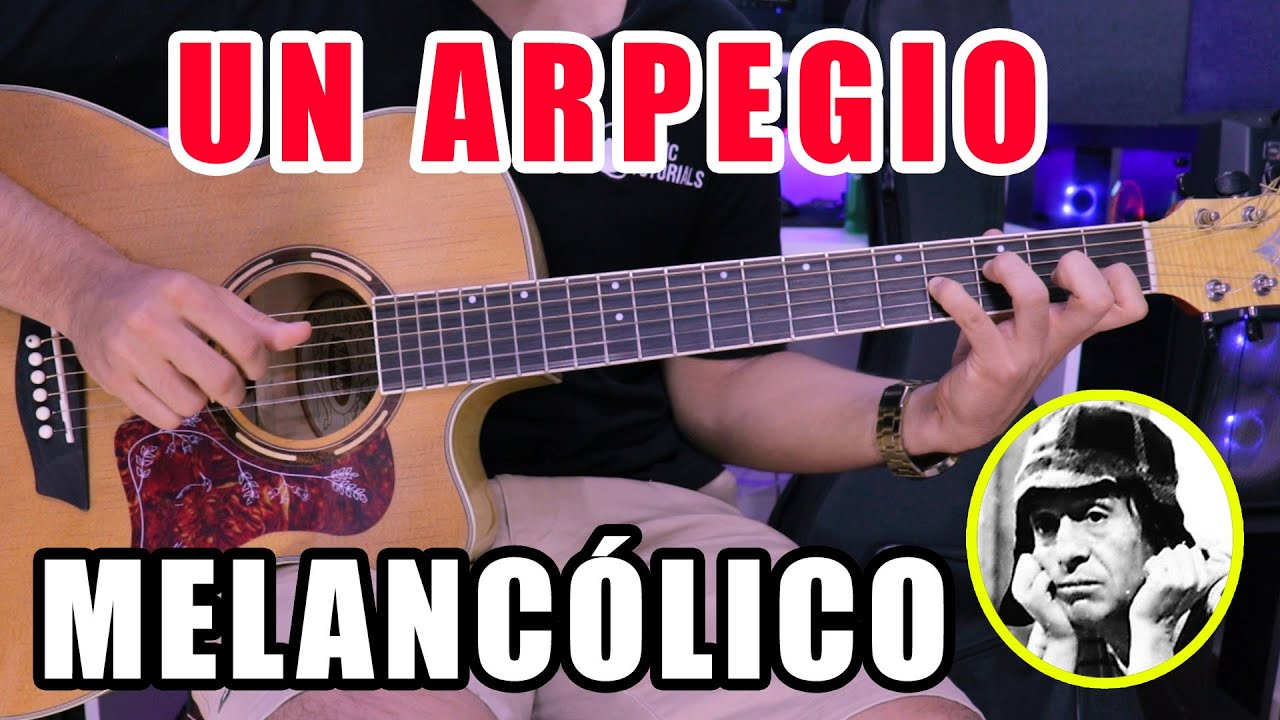 Aprende este ARPEGIO Super MELANCÓLICO en Guitarra ⋆ Music Tutorials