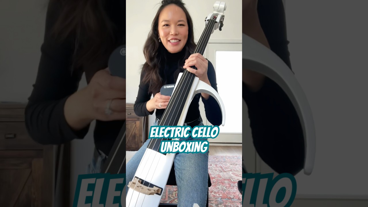 Electric cello unboxing 