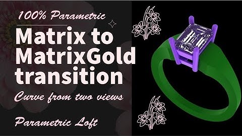 MatrixGold Curve from two views tutorial