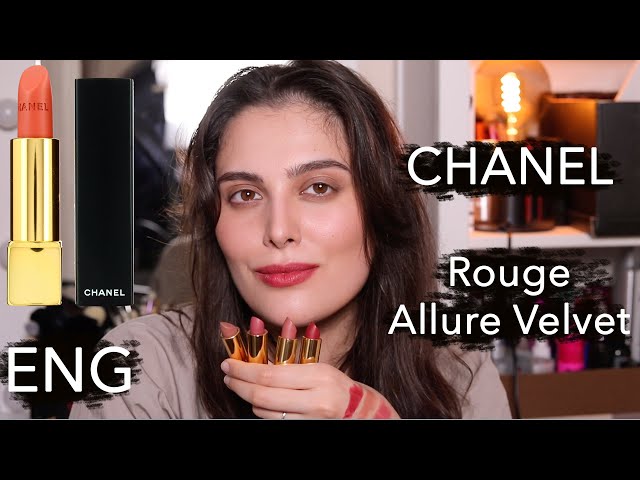 meganscribbles: Chanel Lipstick Rouge Allure Rouge Ingenue, Velvet Charnel  and Audace Review and Swatches