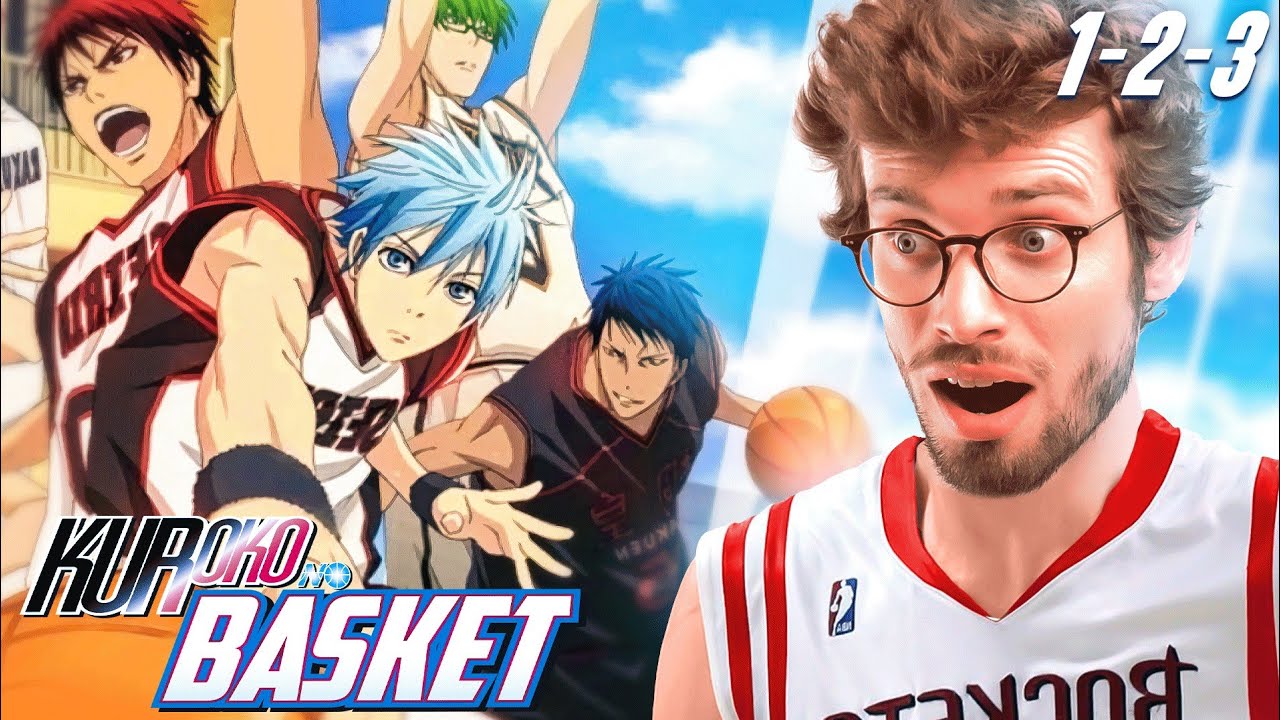 KUROKO NO BASKET REACT FR🏀 (saison 1 ep 1-2-3) Le meilleur anime de