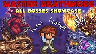 All Bosses on MASTER DEATHMODE Showcase - Terraria Calamity Bountiful Harvest Update