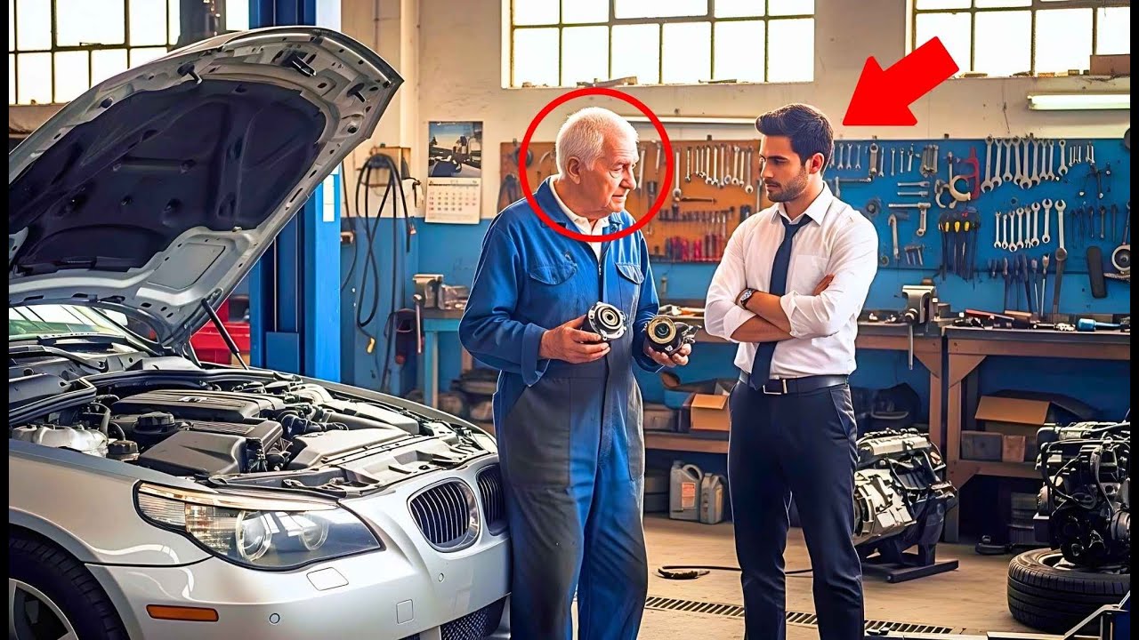 El Ingeniero Pensó que el Mecánico no Sabía Nada — Sin Saber que él Diseñó ese Motor Hace 40 Años