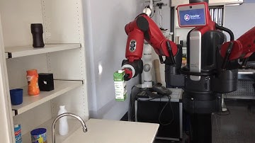 Baxter Robot Motion - Adaptable Trajectories