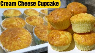 Cream Cheese Cupcake | Super soft and moist cheese cupcake| Bake N Roll