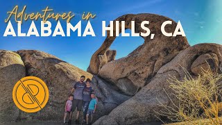 Adventures from Lone pine CA to Lake mead NV: Alabama Hills &amp; Hoover Dam (Full time RV family of 4)