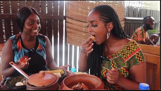 ERITREAN TRYING GHANIAN FOOD FOR THE FIRST TIME!