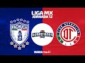 Pachuca [0-0] Toluca | Juego completo | Jornada 12 | Liga MX | Apertura 2020