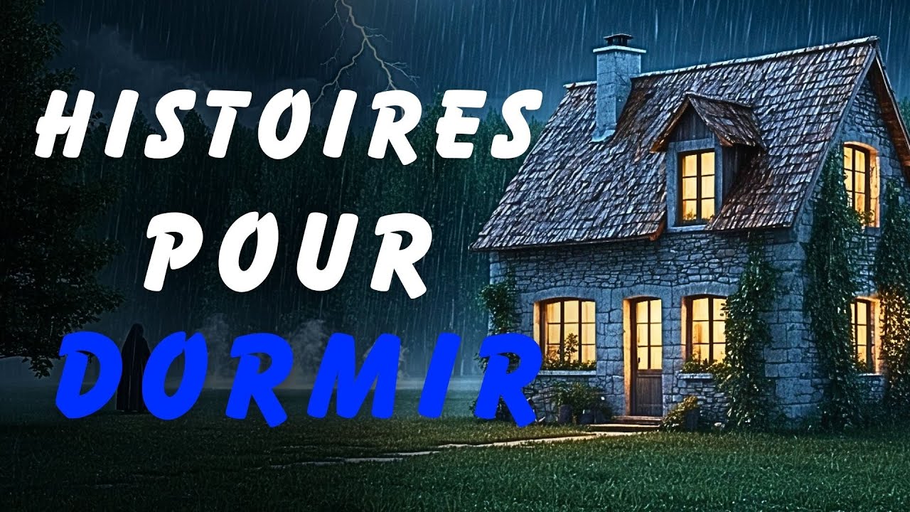 Histoires Vraiment Effrayantes Pour Dormir | Sons de Pluie | Écran Noir | Vol.4