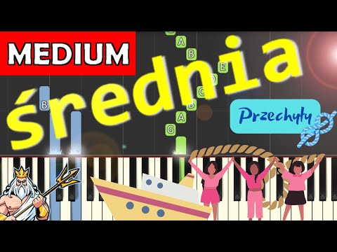 🎹 Przechyły - Piano Tutorial (średnia wersja) 🎵 NUTY W OPISIE 🎼