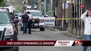 NOPD says two officers were ambushed in the French Quarter
