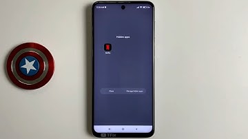 Hidden apps on Xiaomi Redmi Note 9 Pro Android 11