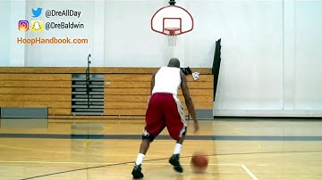 Stepback Dribble, In & Out-Cross, Thru-Crossover Drive Finish Pt. 1 | Dre Baldwin