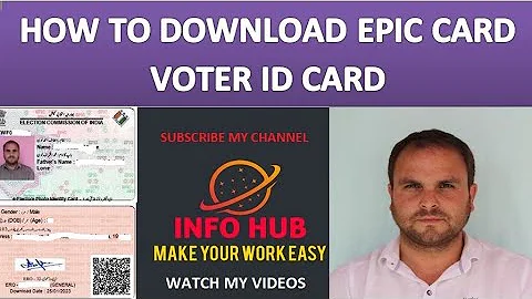 How to download Voter card (E-EPIC) on NVSP Portal