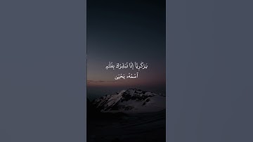 * سورة مريم* القارئ : هزاع البلوشي* Surah maryam* Reader : Hazza Al Balushi