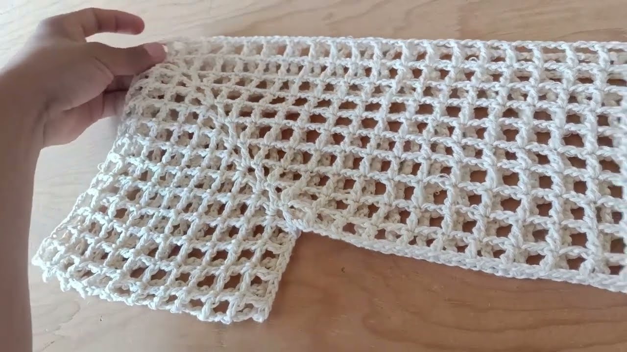 Ensamble para playa 👙 a CROCHET fácil y rápido / el tejido ideal para el calor
