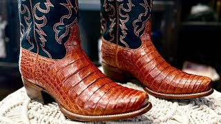 Rujo Trace first impressions & unboxing review (caiman belly boots) Cowboy Boot.