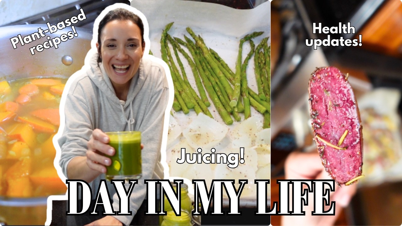 Day in My Life | Red Kuri Squash Soup, Homemade Stock, Juicing & Ankylosing Spondylitis Update