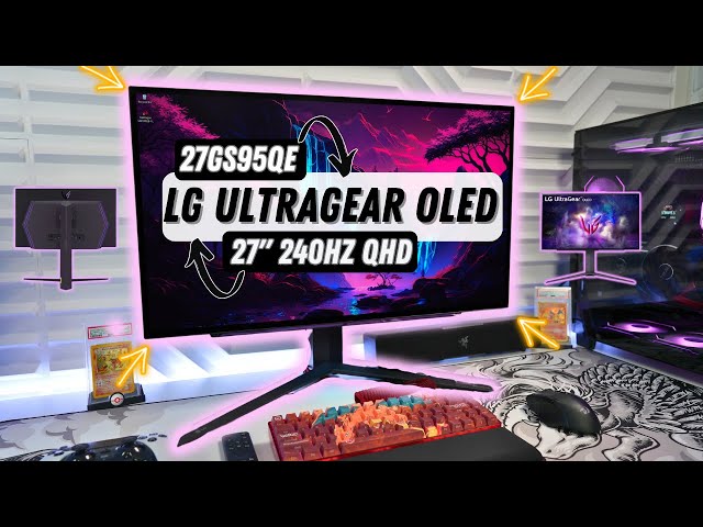Монітор LG 27GS95QE-B 27