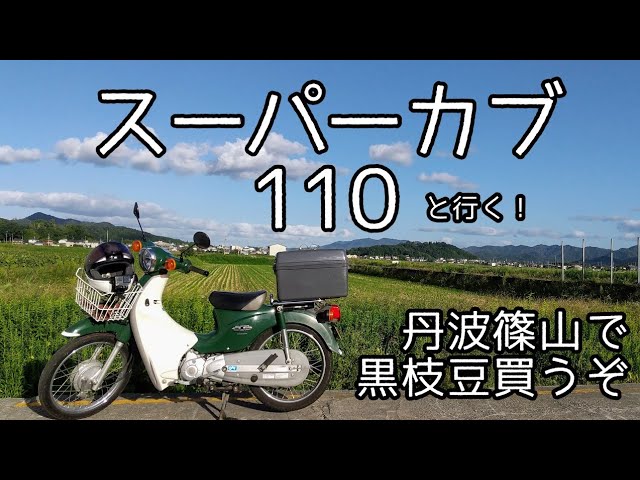 ついに解禁 丹波篠山黒枝豆 スーパーカブ110で買い出しに行きます Youtube ついに解禁 丹波篠山黒枝豆 スーパーカブ110で買い出しに行きます Youtube