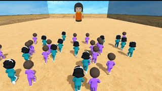 Squid Game PURPLE JACKET 3D Version Part. 2 - Squid Candy Run Quiz Game 3D Zenda heat Trailer screenshot 3