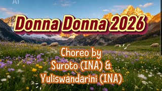 Donna Donna 2026 Line Dance | Choreo by Suroto (INA) & Yuliswandarini (INA)