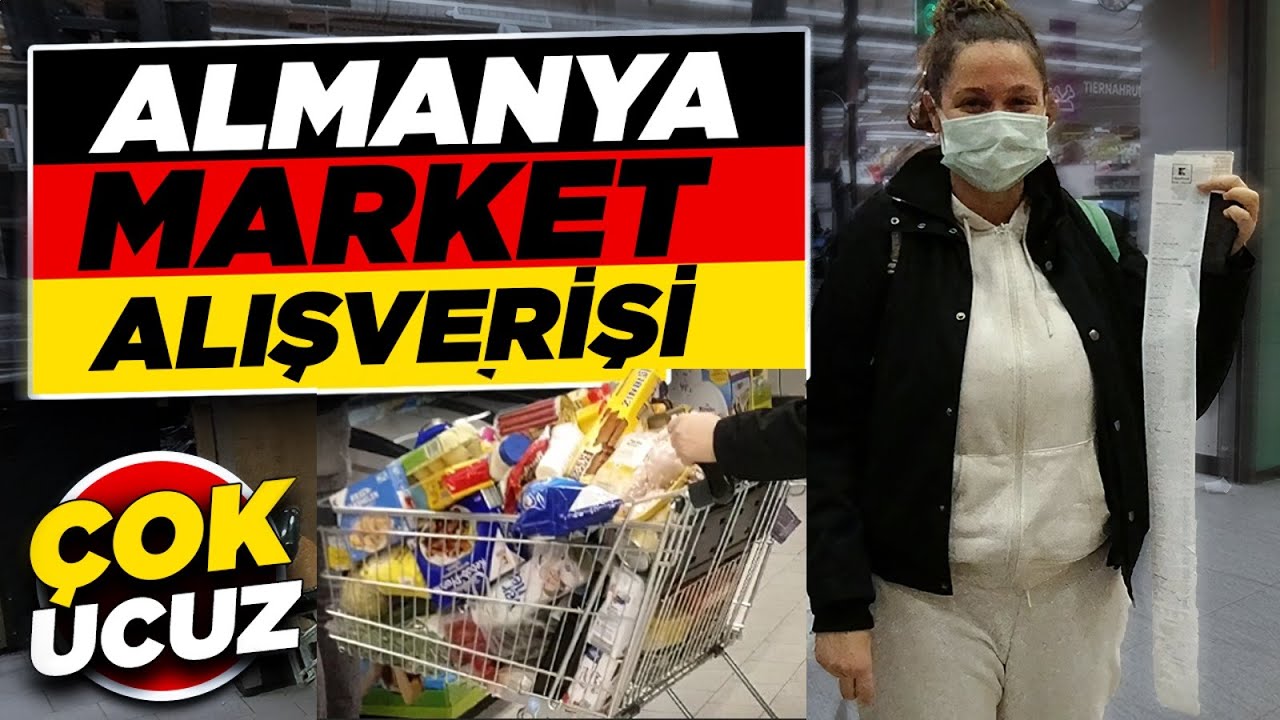 Almanya Market Alışverişi! Fiyatlar aslında neden bu kadar ucuz? | 2020