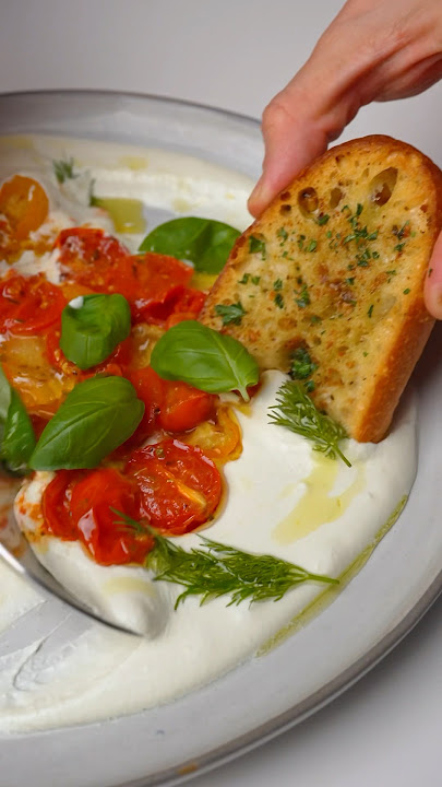 Whipped Feta & Cherry Tomato Confit with @DanOsSeasoning