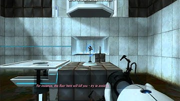 Portal 1 PC Levels 8-12 Walkthrough