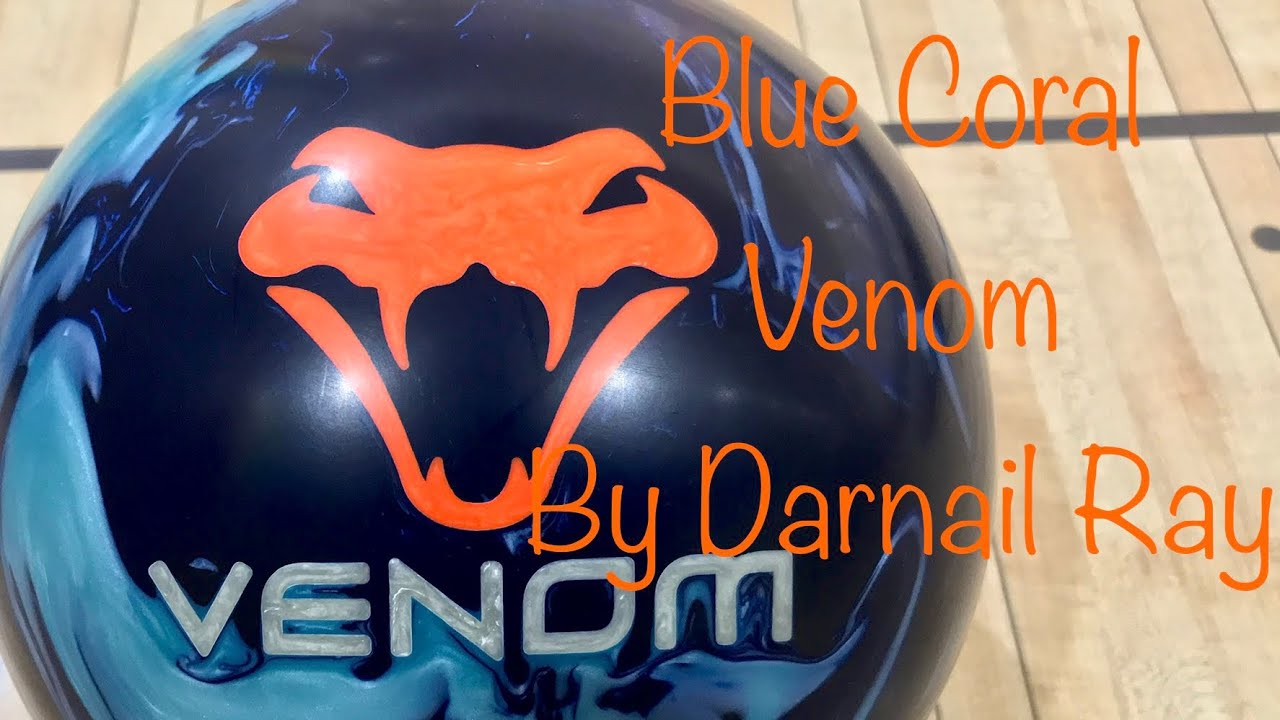 ブルーコーラルベノム　ボウリングボール　15ポンド ABSオンライン ボール：BLUE CORAL VENOM