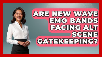 Are New Wave Emo Bands Facing Alt Scene Gatekeeping? - Alt Scene Guru