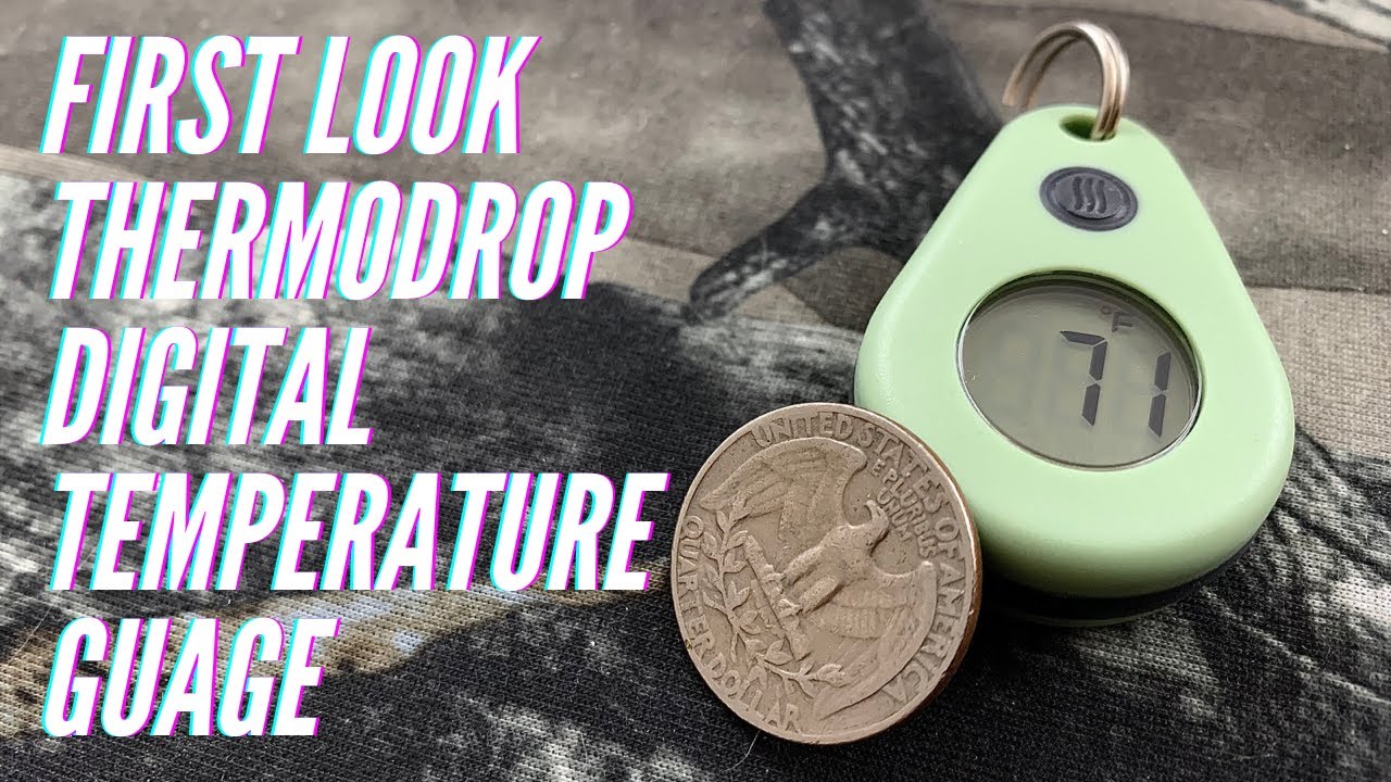 First Look: Thermodrop digital temperature gauge for ultralight backpacking  