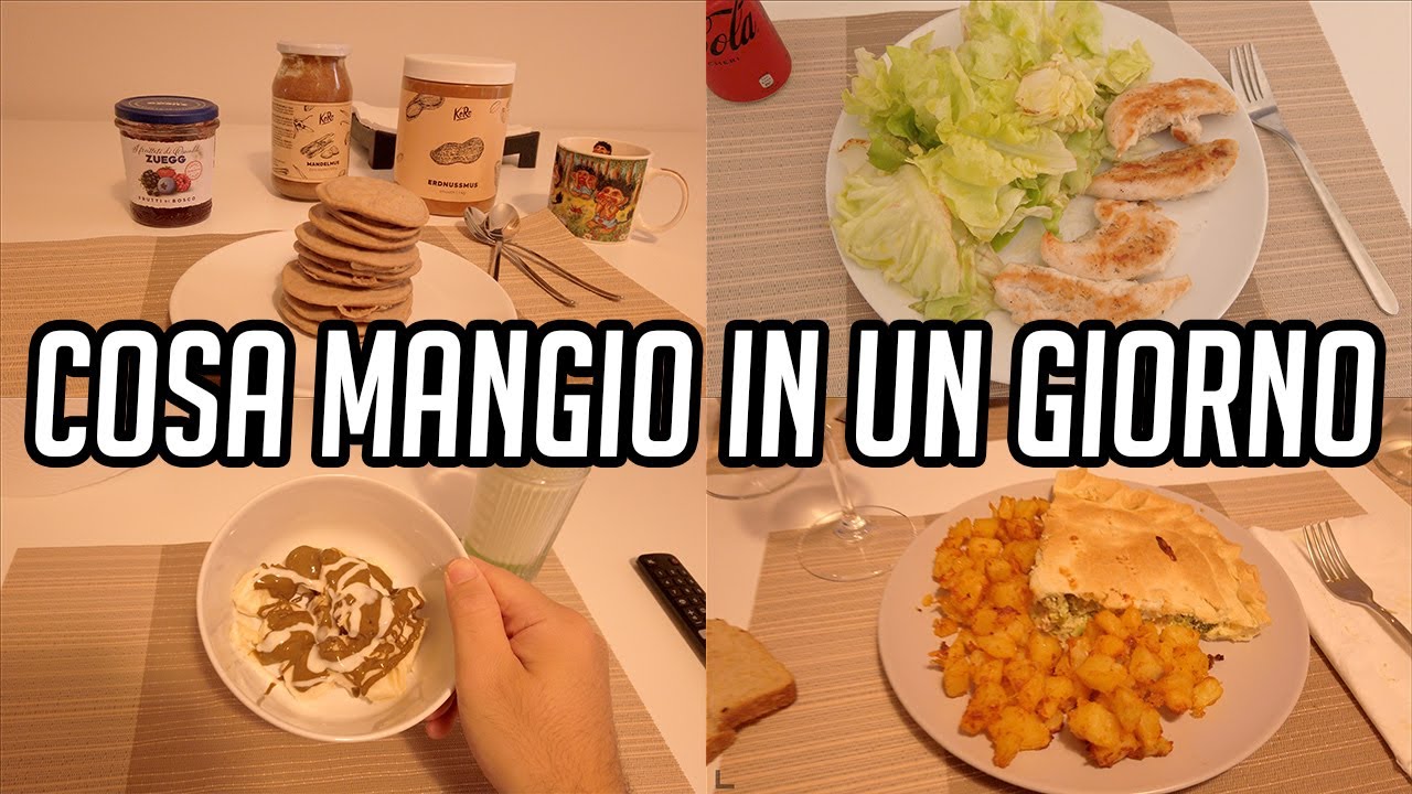 WHAT I EAT IN A DAY 🥞 🥧 COSA MANGIO IN UN GIORNO PER DIMAGRIRE?