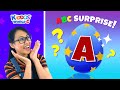 Learn ABC Surprise Eggs |  Teaching ABC Phonics |  English Words Alphabet