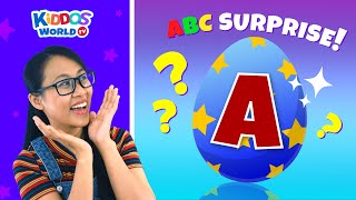 learn abc surprise eggs teaching abc phonics english words alphabet