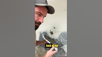 Discover the MAGIC of Strong Adhesive for STONE Walls #stonework #canberra