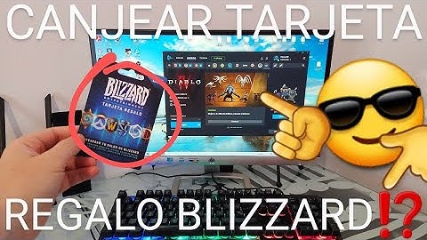 💳👉💰 Cómo CANJEAR TARJETA de REGALO de BLIZZARD (Como AGREGAR SALDO a CUENTA de BATTLENET)